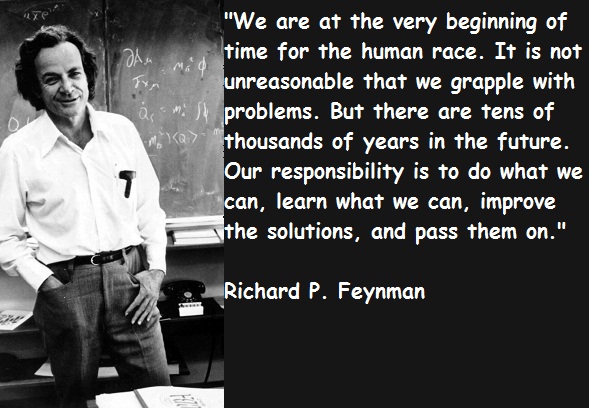 Feynman Quote Image